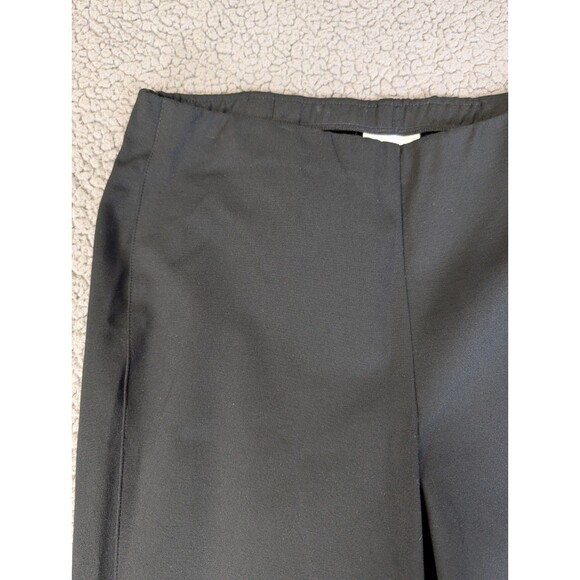 J Jill Women's Pants Ponte Slim Leg Size Medium Black Pull On Stretch Basics - Picture 3 of 11